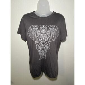 LOL Vintage Elephant Graphic Tee, Size Extra Large